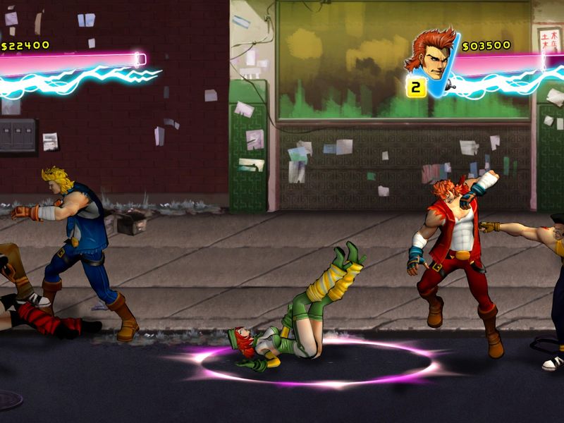 Double Dragon Neon — скриншот 4