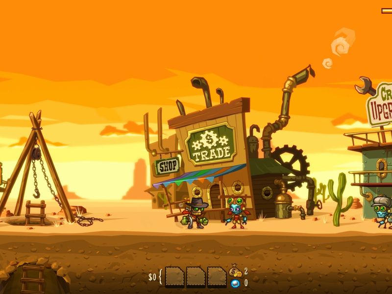 Скриншот 1 — SteamWorld Dig
