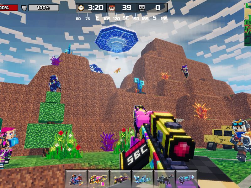 Скриншот 4 — Pixel Gun 3D