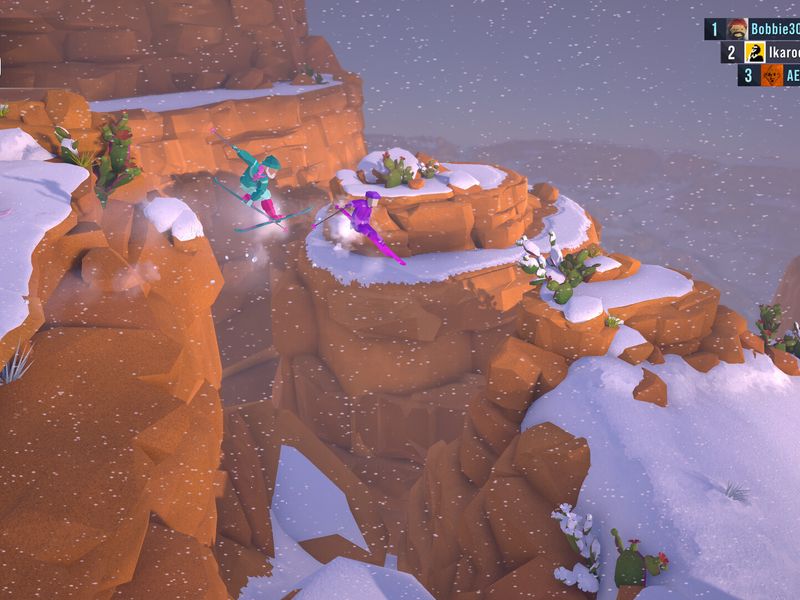 Lonely Mountains Snow Riders — скриншот 5