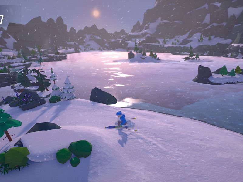 Lonely Mountains Snow Riders — скриншот 1
