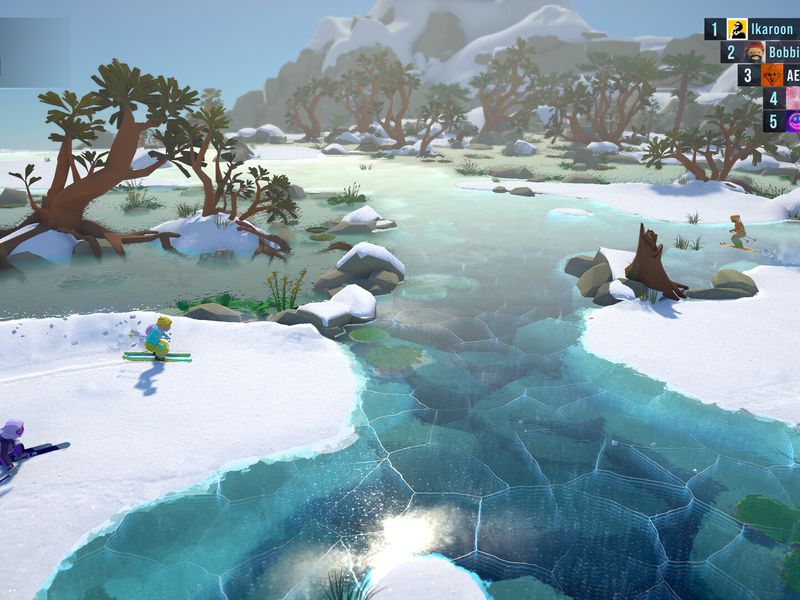 Lonely Mountains Snow Riders — скриншот 2