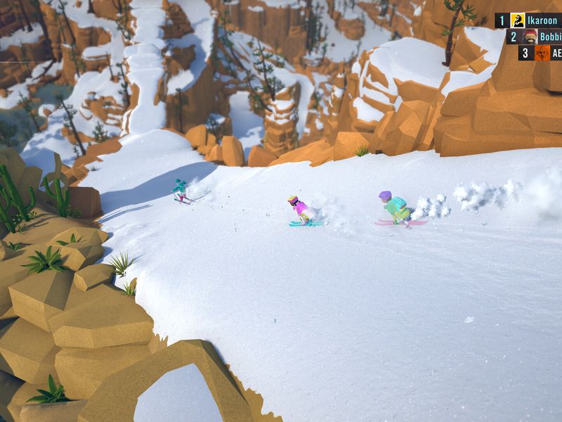 Lonely Mountains Snow Riders — скриншот 3