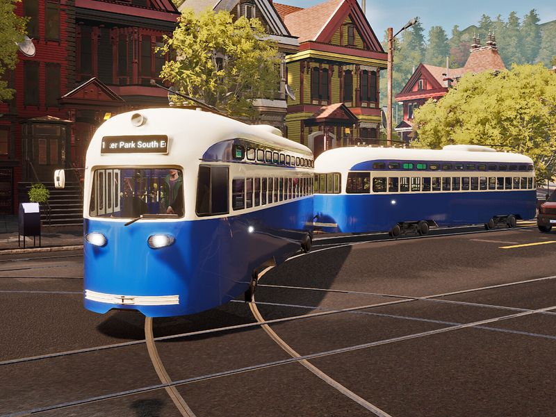 Скриншот 2 — Tram Simulator Urban Transit