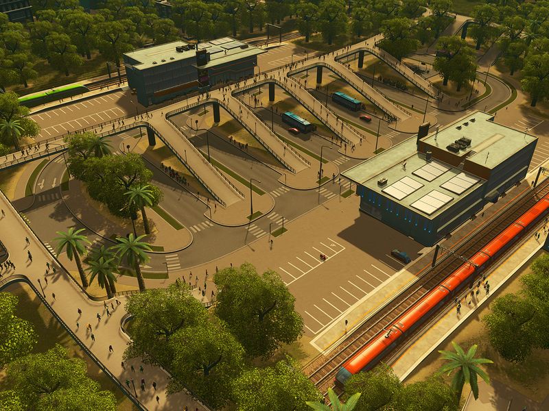 Cities Skylines — скриншот 5