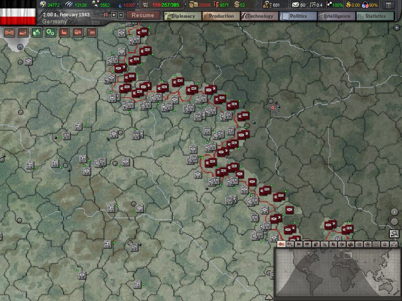 Hearts of Iron III — скриншот 4