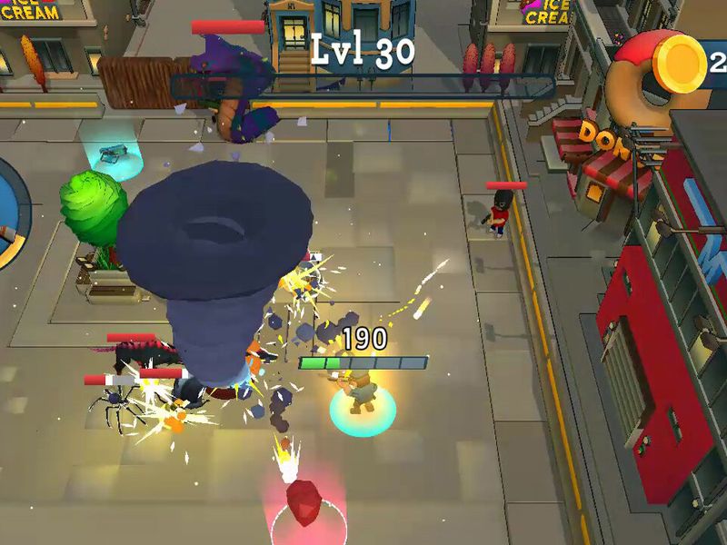 Rogue City Casual Top Down Shooter — скриншот 2