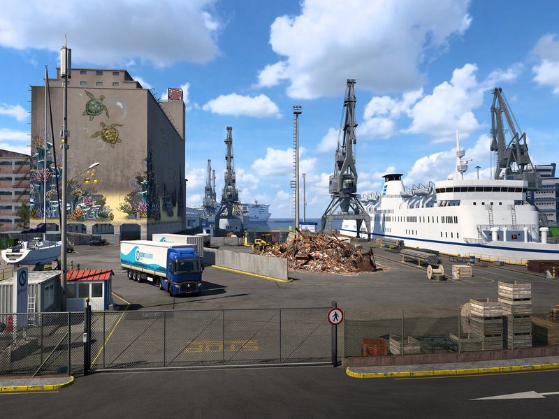 Euro Truck Simulator 2 EU — скриншот 1