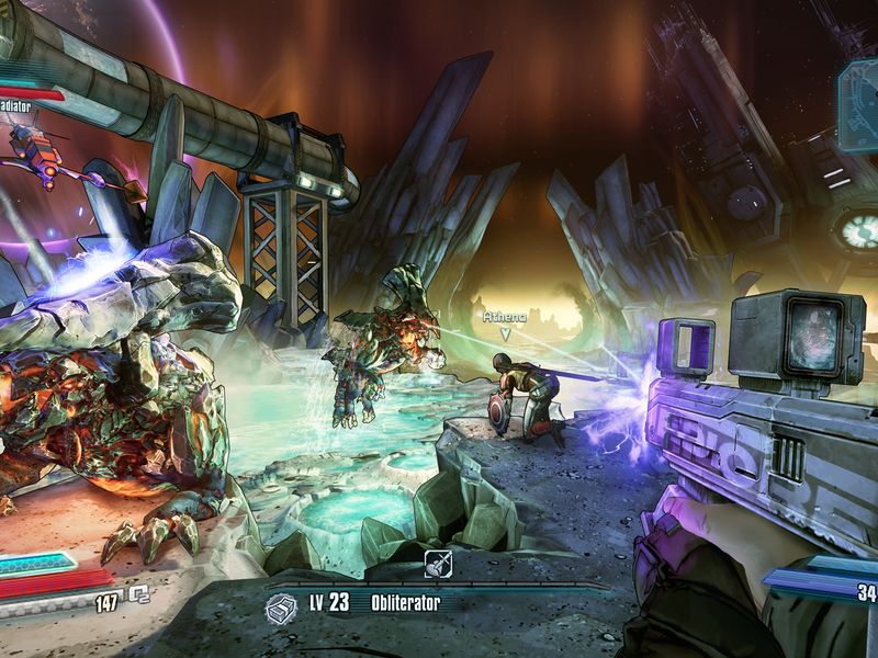 Скриншот 1 — Borderlands The Presequel