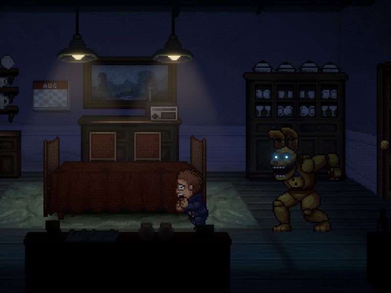 Five Nights at Freddy's Into the Pit — скриншот 5