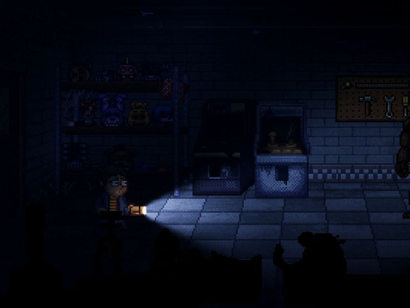 Five Nights at Freddy's Into the Pit — скриншот 2