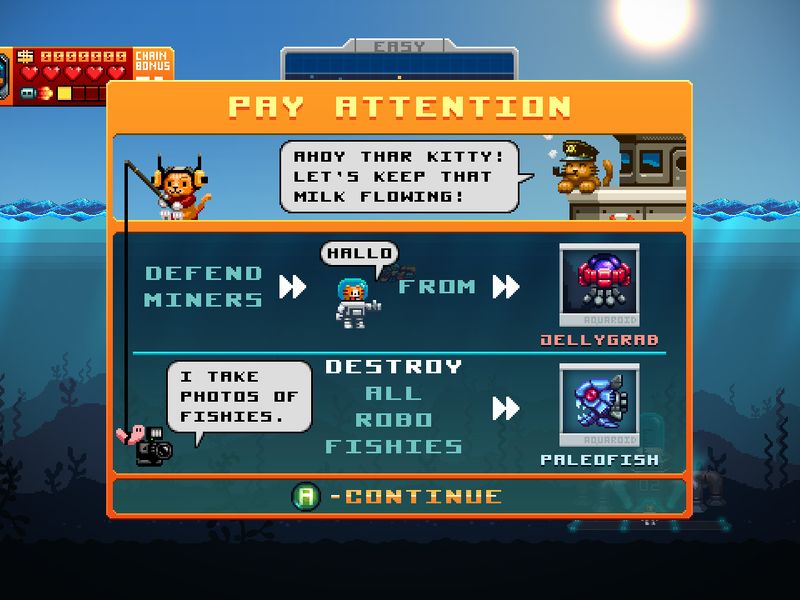 Aqua Kitty Milk Mine Defender — скриншот 4