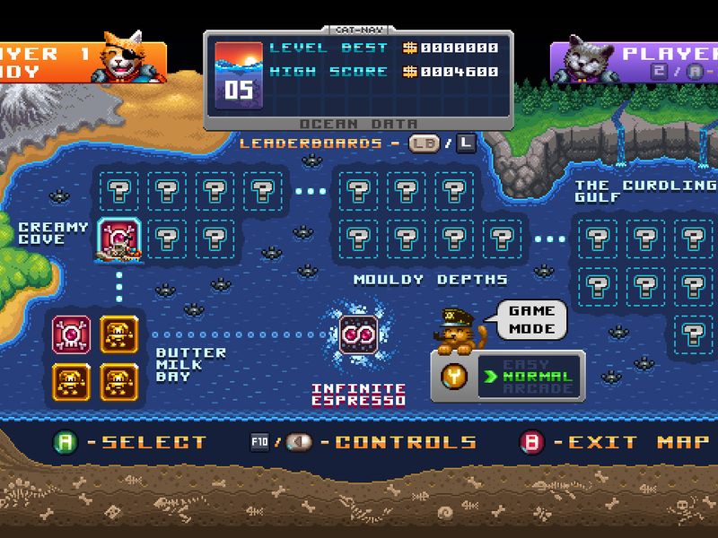 Aqua Kitty Milk Mine Defender — скриншот 5