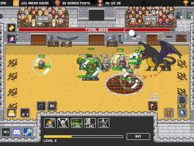 Скриншот 4 — Clicker Arena