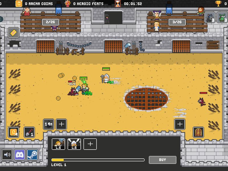 Скриншот 1 — Clicker Arena
