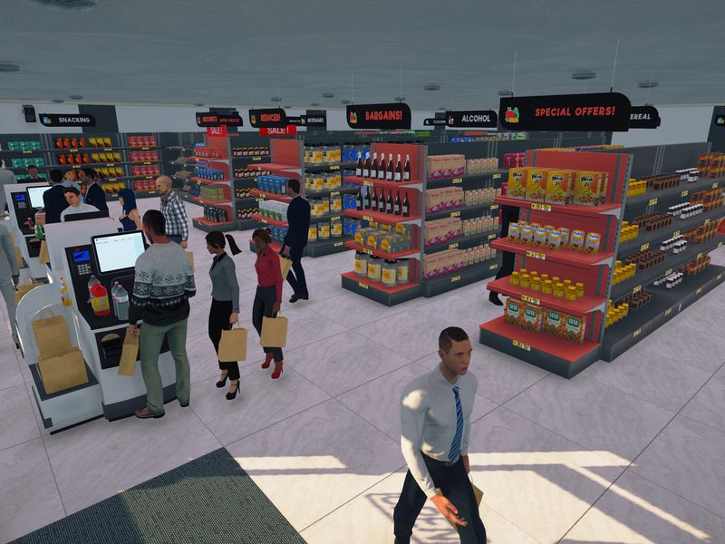 Supermarket Simulator — скриншот 3
