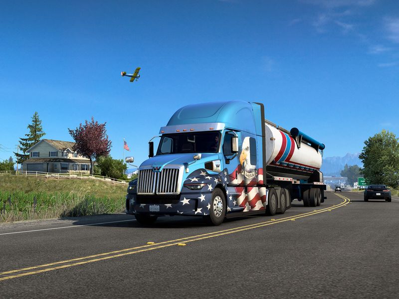 American Truck Simulator — скриншот 1