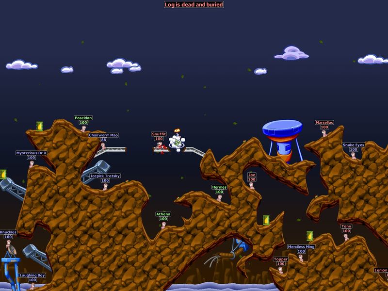 Worms World Party — скриншот 1