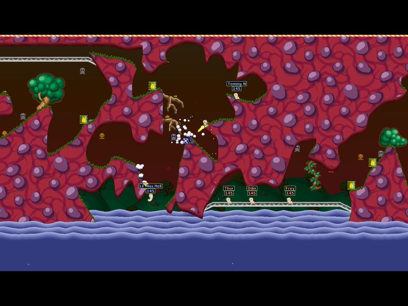 Worms World Party — скриншот 5