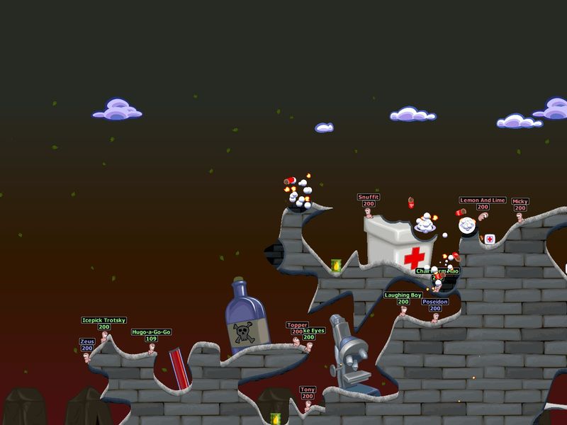 Worms World Party — скриншот 8