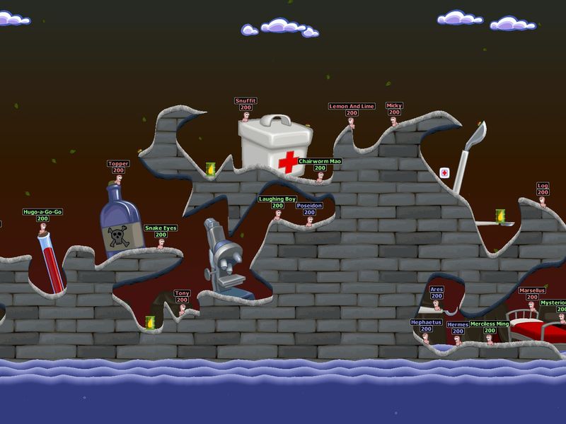 Worms World Party — скриншот 2