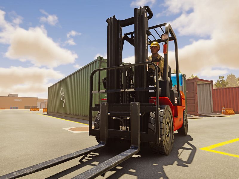 Forklift Simulator — скриншот 2