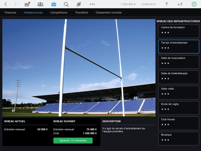 Pro Rugby Manager 2015 — скриншот 3