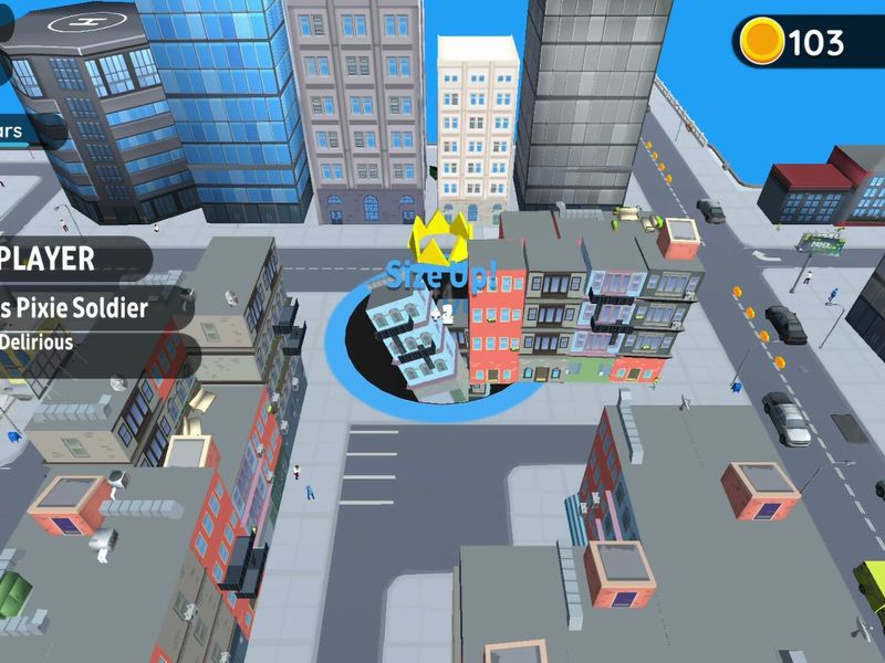 Hole.io — скриншот 1
