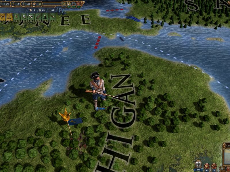 Europa Universalis IV Colonial British and French Unit — скриншот 2