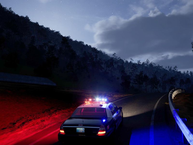Highway Police Simulator — скриншот 2