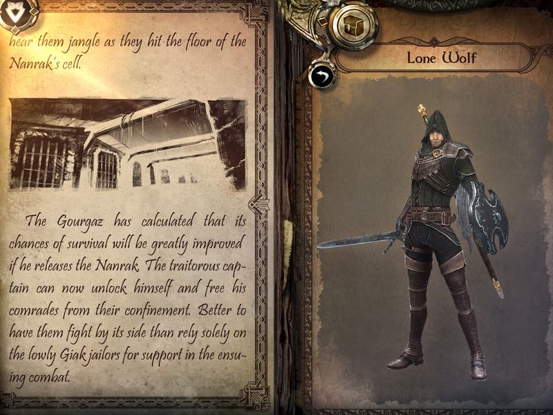 Joe Dever's Lone Wolf — скриншот 1