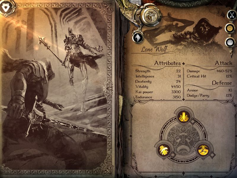 Joe Dever's Lone Wolf — скриншот 3