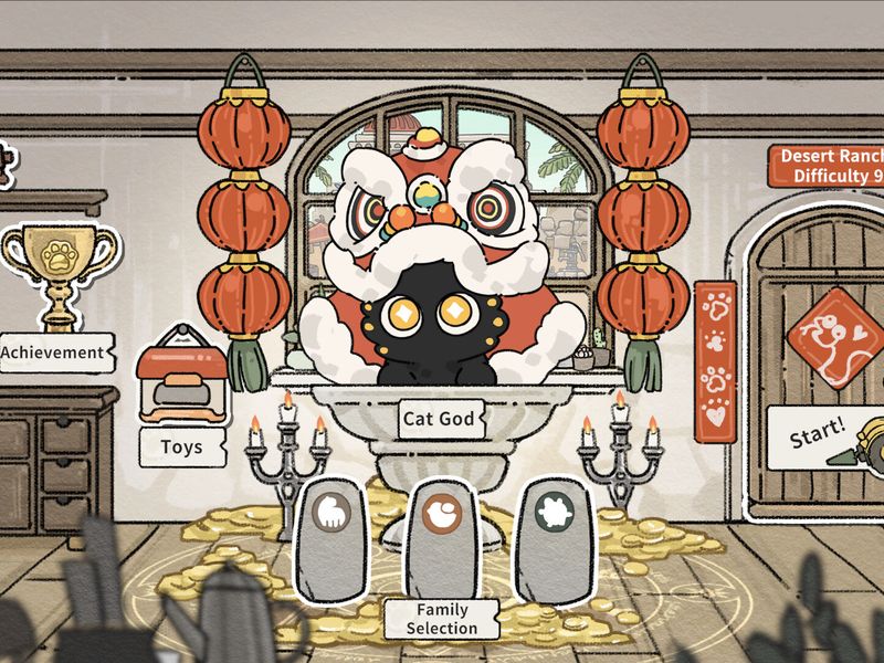 Cat God Ranch — скриншот 1