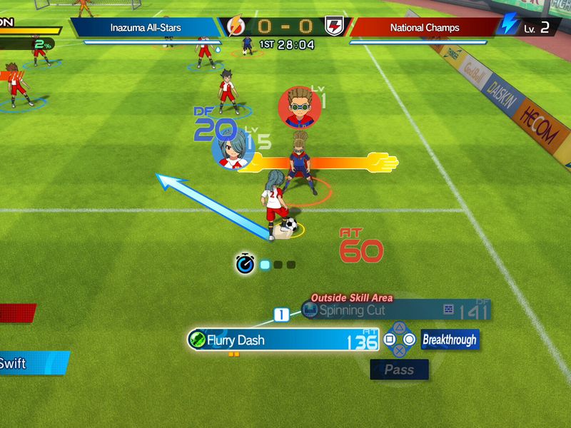 Inazuma Eleven Victory Road — скриншот 5