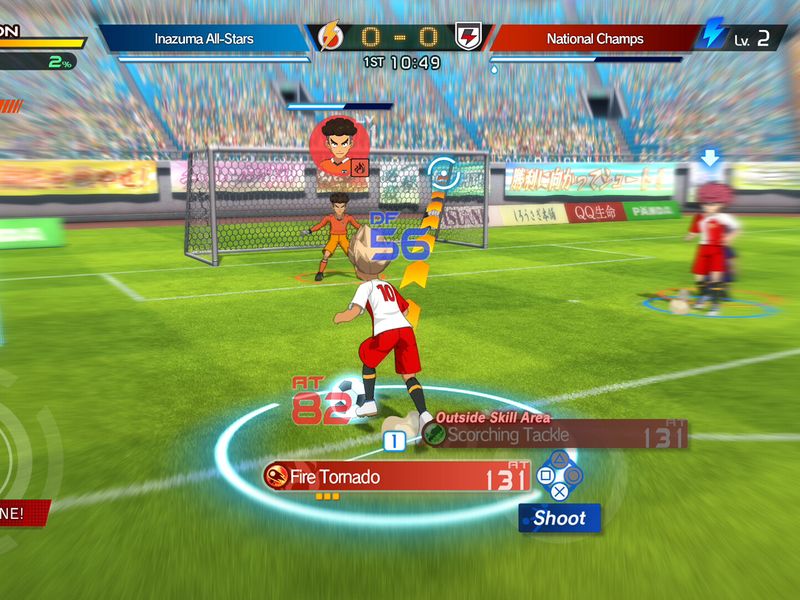 Inazuma Eleven Victory Road — скриншот 2