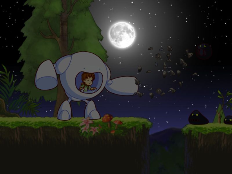 A Boy and His Blob — скриншот 2