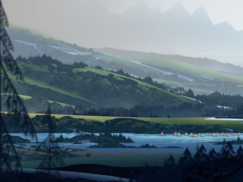 The Banner Saga 2 — скриншот 5