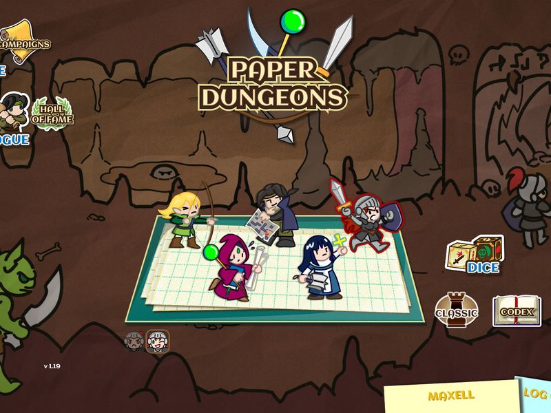 Paper Dungeons — скриншот 1