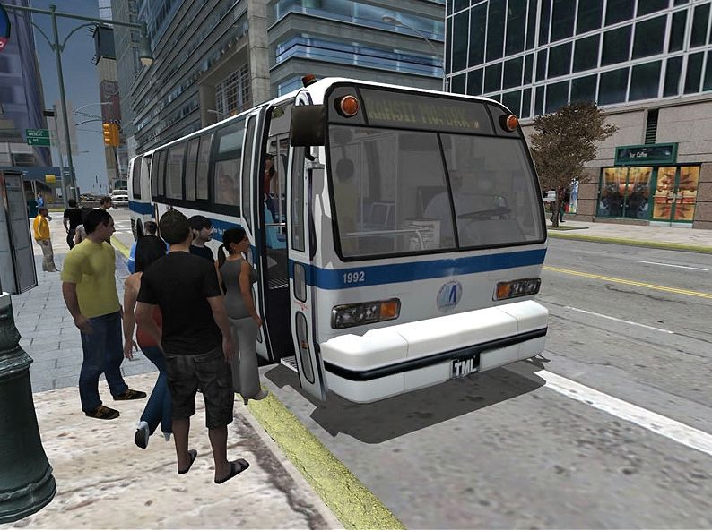 New York Bus Simulator — скриншот 1