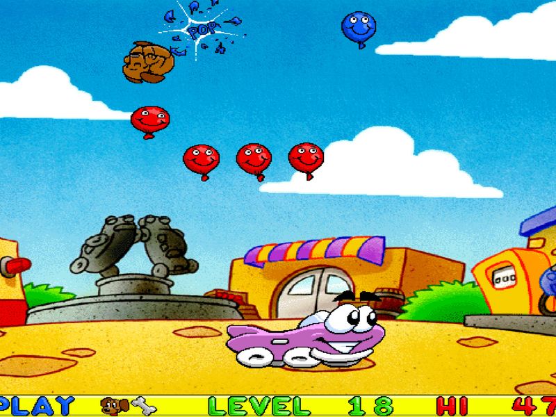 Putt Putt and Pep's Balloon o Rama — скриншот 3