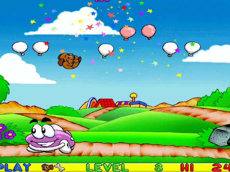 Putt Putt and Pep's Balloon o Rama — скриншот 2