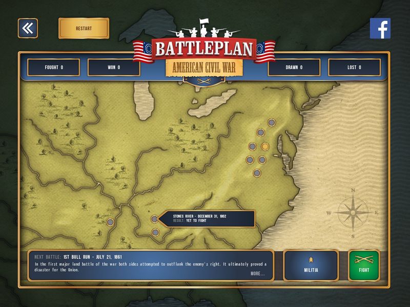Battleplan American Civil War — скриншот 1