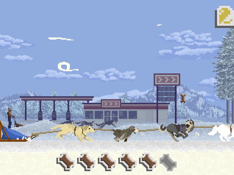 Dog Sled Saga — скриншот 2