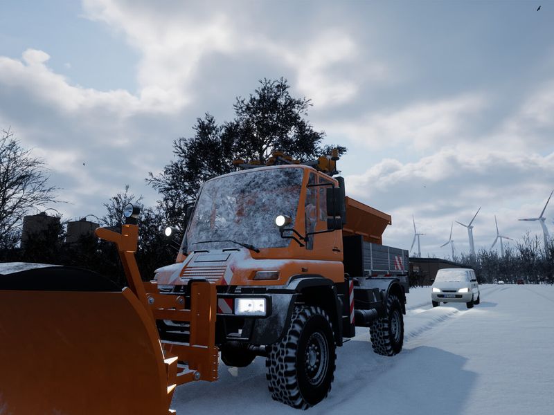 Road Maintenance Simulator 2 Winter Services — скриншот 1