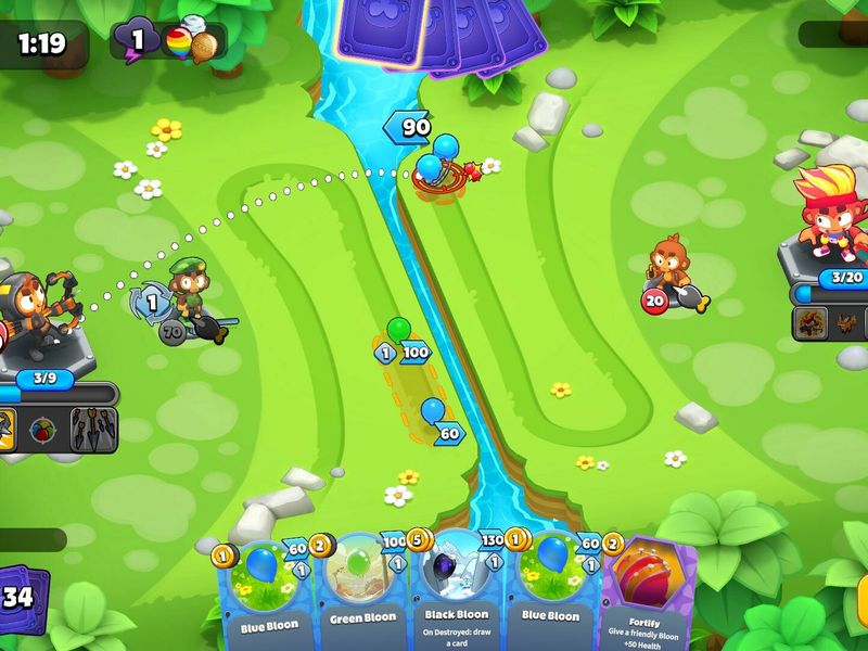 Bloons Card Storm — скриншот 2