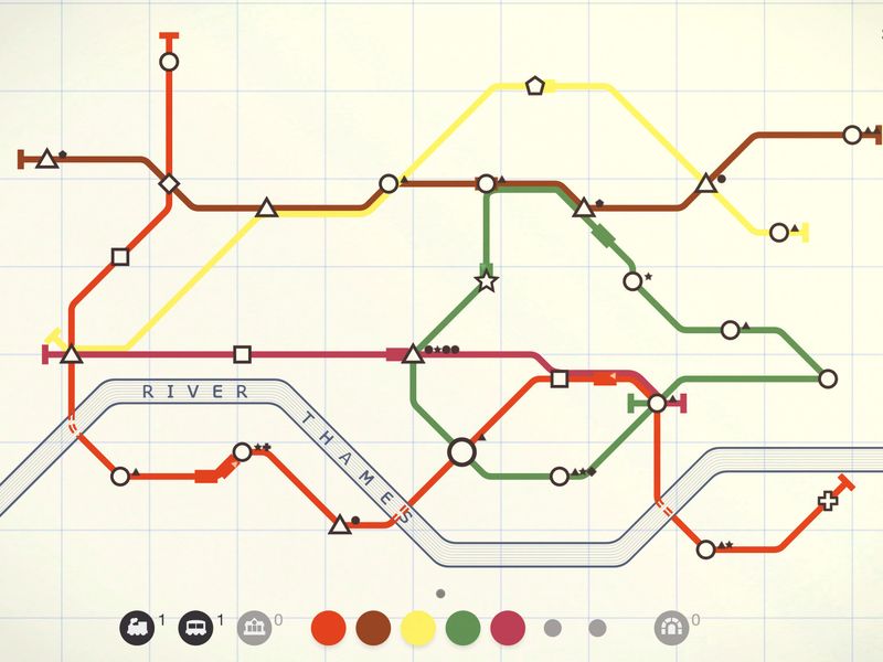 Mini Metro — скриншот 2