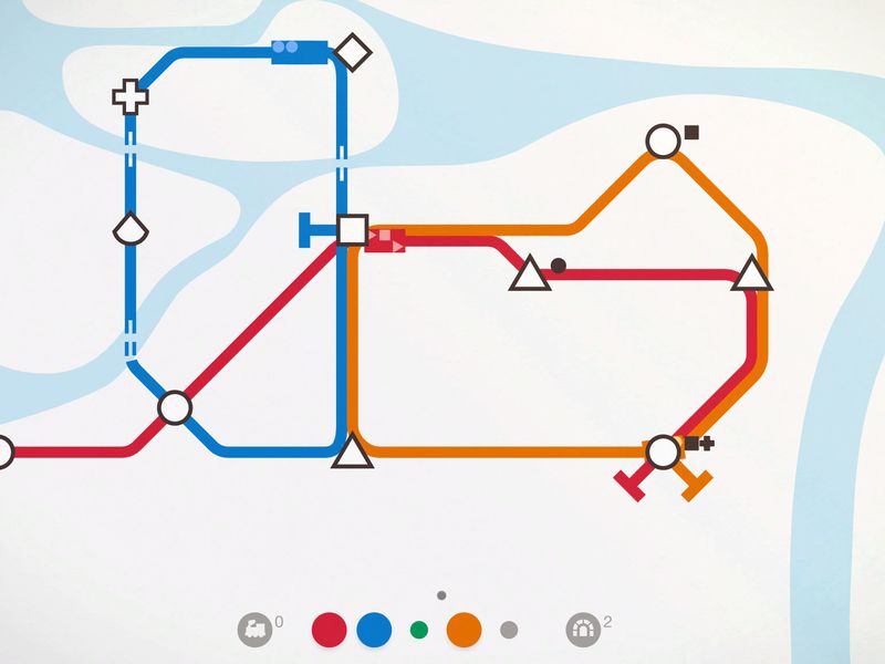 Mini Metro — скриншот 1