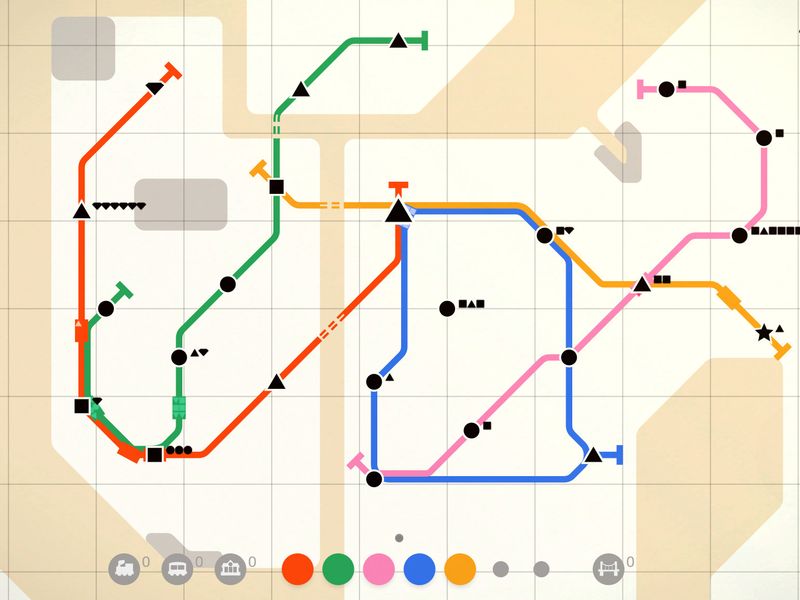 Mini Metro — скриншот 5