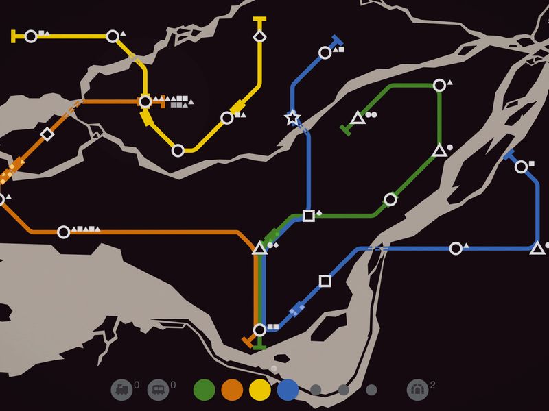 Mini Metro — скриншот 3