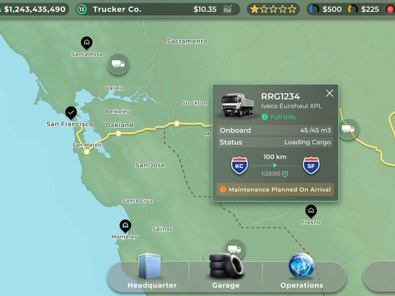 Truck Manager — скриншот 2